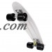 22" Complete Skateboard with Colorful Wheels for Kids, Boys, Girls, Youths, for Beginners   